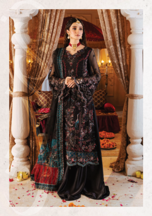 Mahpara ZQ-06 | Zircon By Zebtan | Light Green Chiffon dress