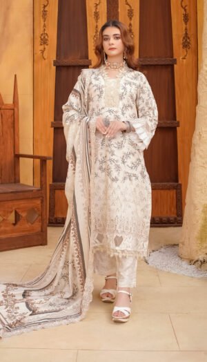 Design-03 | Rangoli Vol-1 by M.R | Viscos Chikan Kari