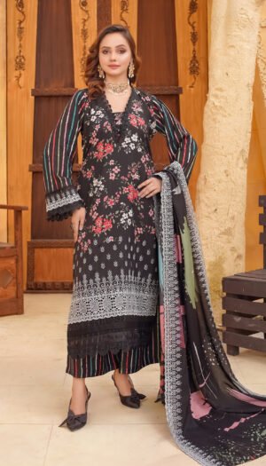 Design-04 | Rangoli Vol-1 by M.R | Viscos Chikan Kari