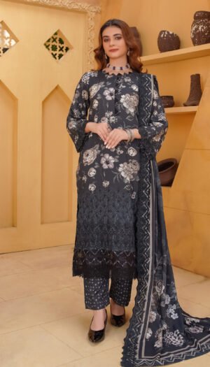 Design-07 | Rangoli Vol-1 by M.R | Viscos Chikan Kari