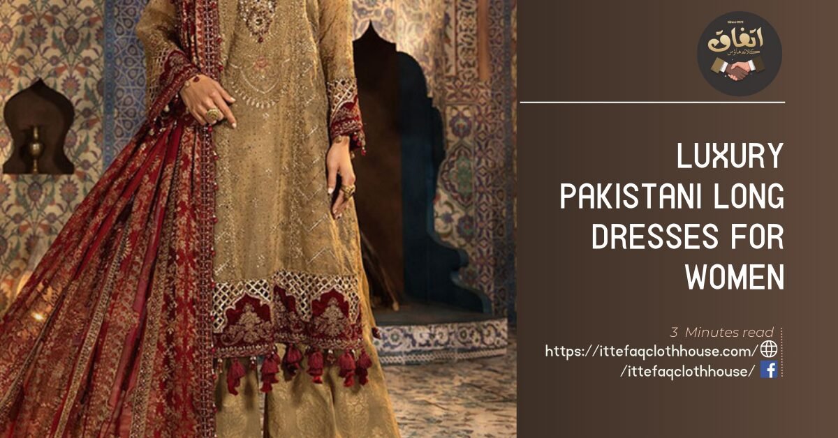 long pakistani dresses