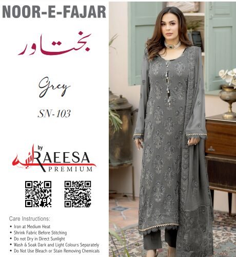 Raeesa Bakhrawar SN - 103 (Gray)