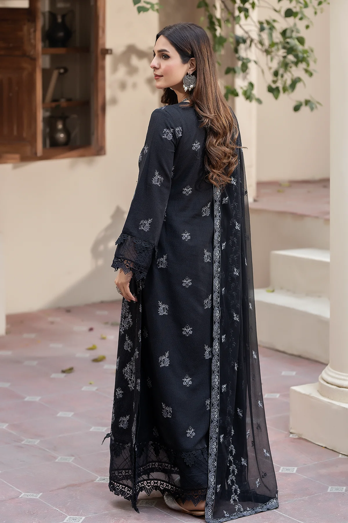 Noor e Fajjar Mehroo KR-180 | Luxury Karandi Dress - Image 2