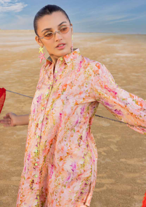 MPS 30 printed trousers and shirt for women