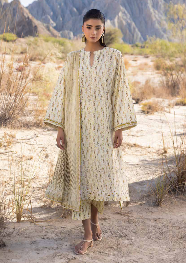 MCC 32 lawn chikankari dress design