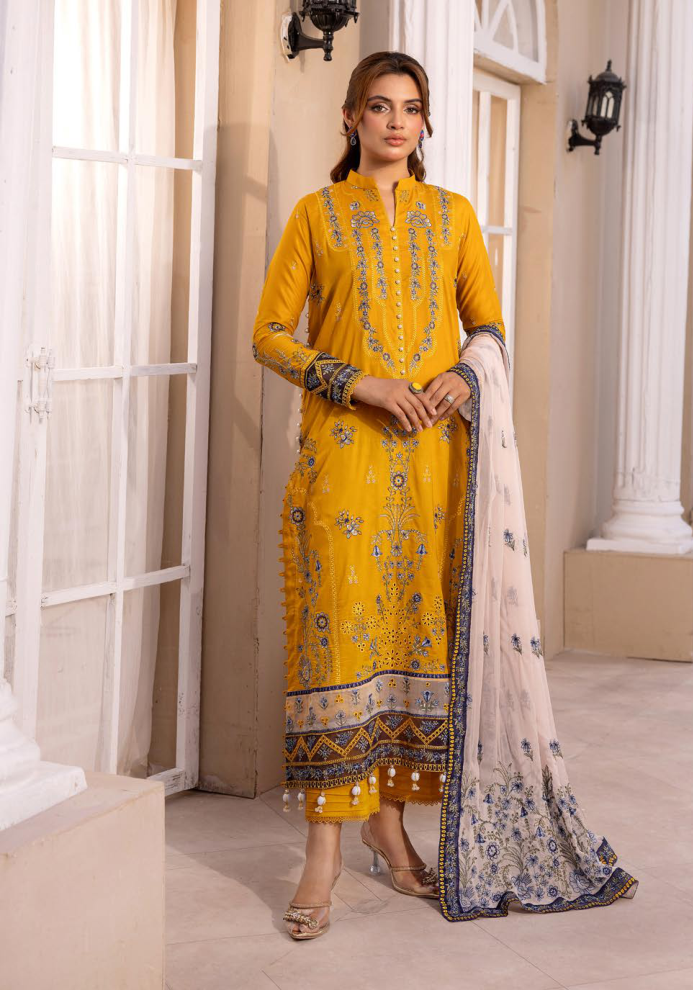 Shaista festive lawn Design - 656