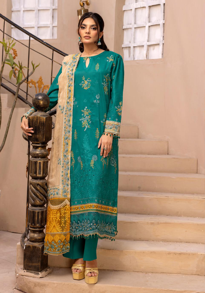 Shaista festive lawn Design - 657