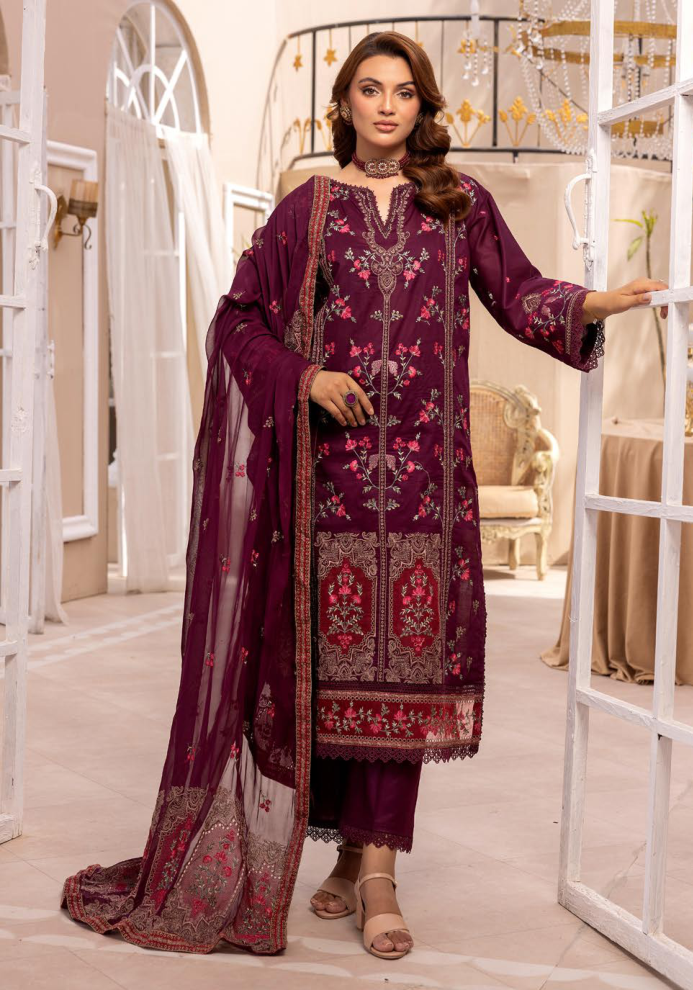 Shaista festive lawn Design - 658