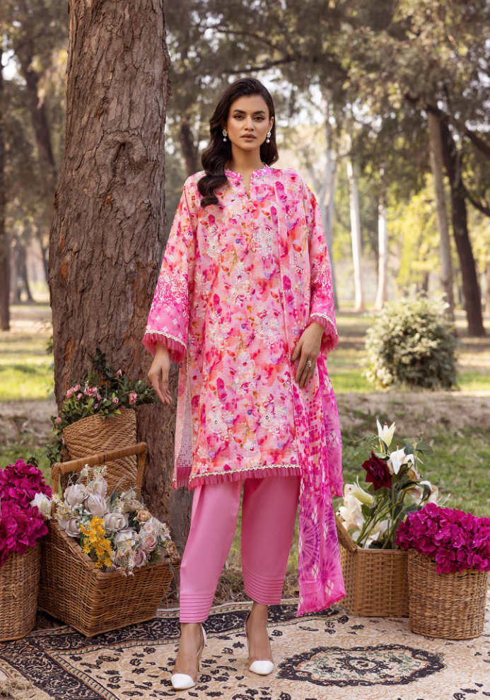 Shaista Chikankari Print Collection Design – 07