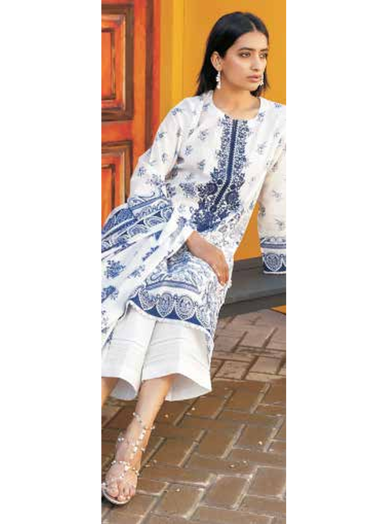 BLA231227 khaadi lawn dress
