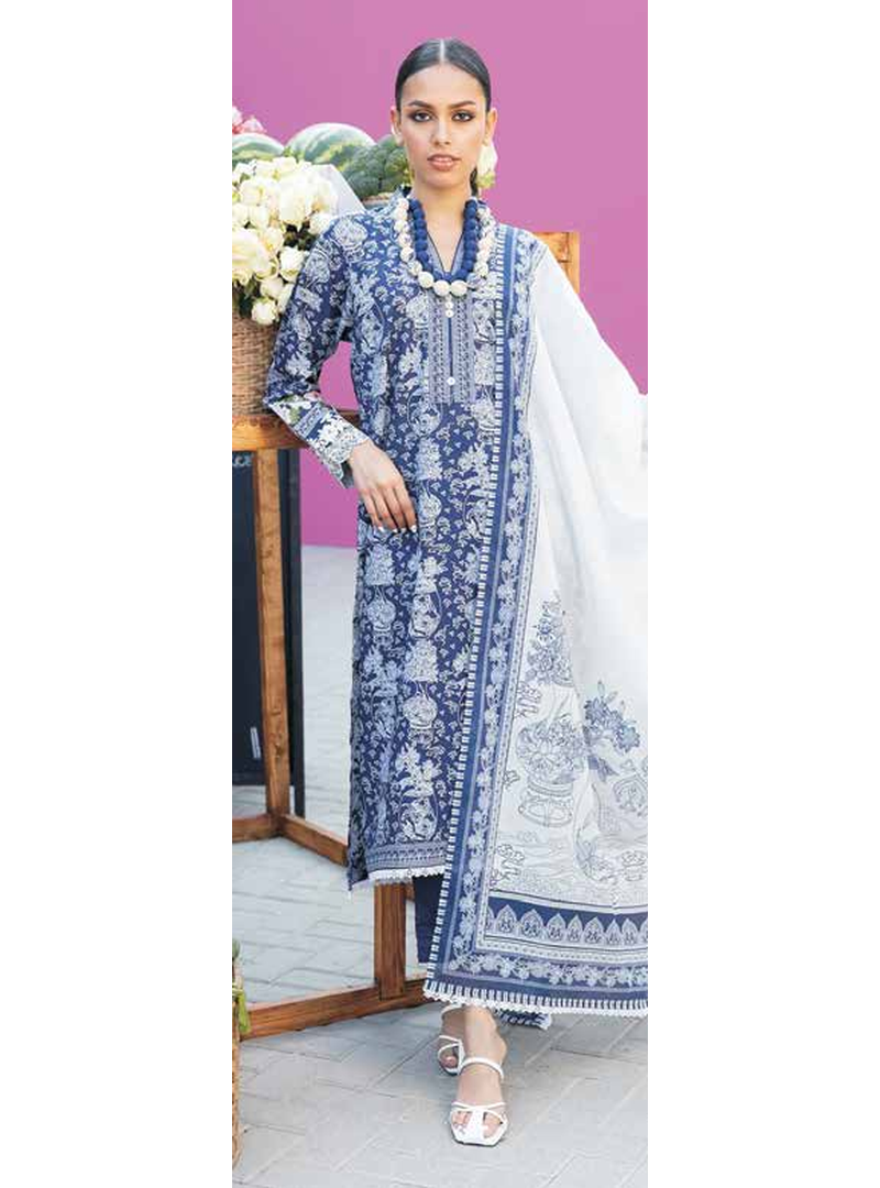 BLA231236 lawn dress by khaadi