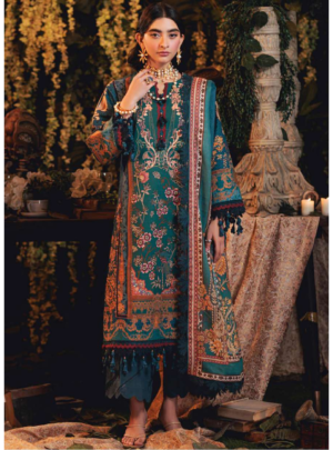 Midnight printed lawn dress by bonanza