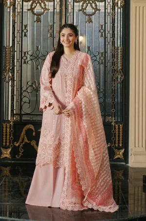 REB 01 pink lawn dress