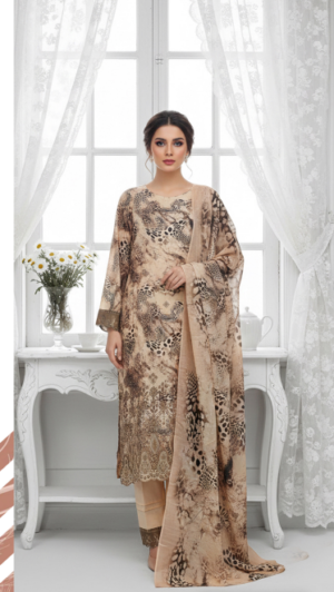 Shaista Printed Lawn Embroidery No: 503