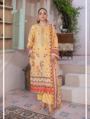 Shaista Amber Printed Lawn Design-15