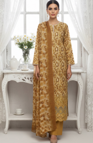 Shaista Printed Lawn Embroidery No: 504