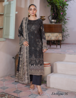 Shaista Amber Printed Lawn Design-16