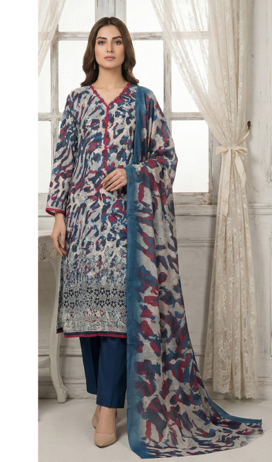 Shaista Printed Lawn Embroidery