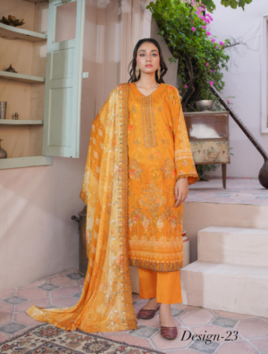 Shaista Amber Printed Lawn