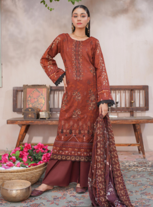 Shaista Amber Printed Lawn Design