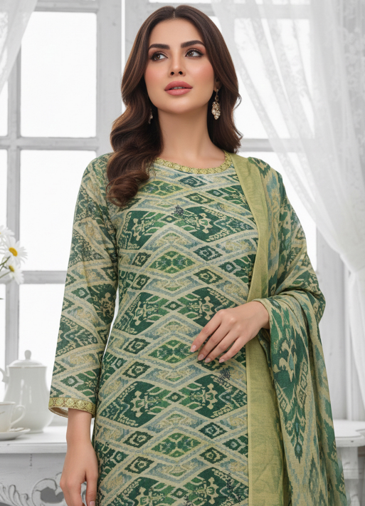 Shaista Printed Lawn Embroidery No: 511