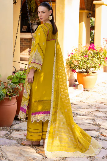 Rang-e-Bahar By Razab REB-22 | Luxury Embroidered Lawn Dress - Image 2