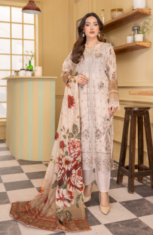 Gull-E-Rukh By Riaz Arts D-04