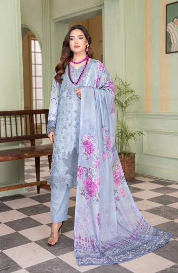 Gull-E-Rukh By Riaz Arts D-08