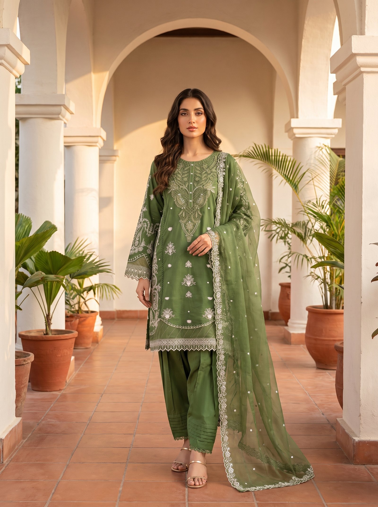 Ittefaq 3-Piece Summer Suit AR-26504