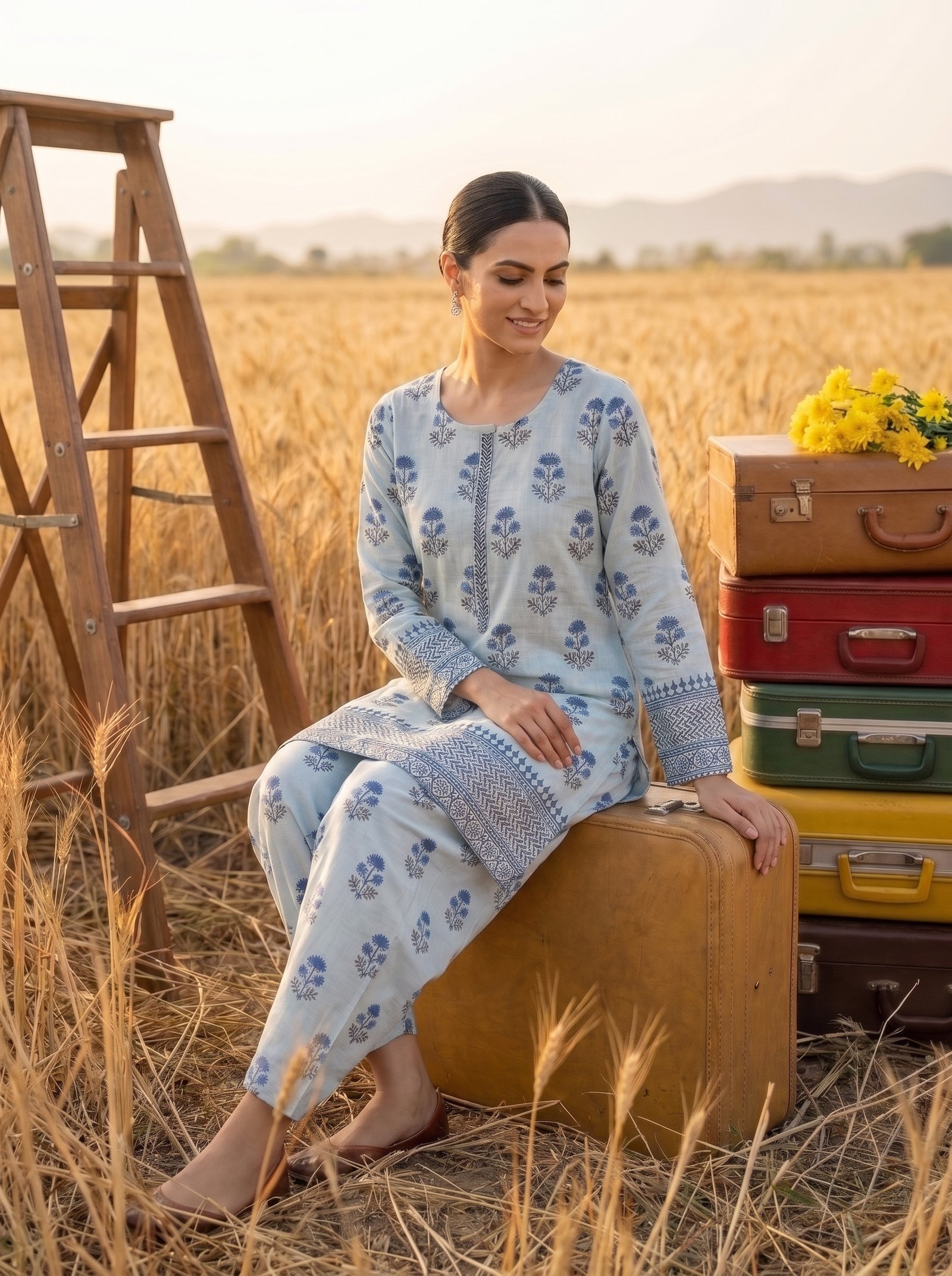 Ittefaq 2-Piece Summer Suit AR-26517 - Image 4